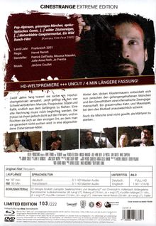 Cinestrange Extreme Edition, HD-Weltpremiere, uncut, 4 min längere Fassung. Darsteller: Patrick Dell’Isola, Moussa Maaskri.