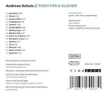 Andreas Schulz (Gitarre): Poem for a Glacier, CD