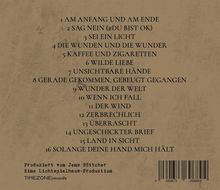 Jens Böttcher: VII: Die Wunden und die Wunder, CD