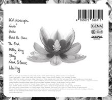 Liedtitel: Kaleidoscope, Lovin', Hello, Hold Me Close, The End, Milky Way, Stay, Loud Silence, Waiting. Lotosblume Illustration.