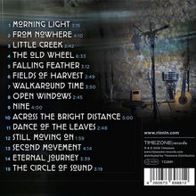 Titelliste mit Zeiten, darunter ein Raum mit Musikinstrumenten wie Gitarre und Mikrofon.