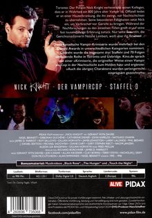 Nick Knight, der Vampircop Staffel 3, 4 DVDs