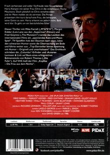 Thriller über ein Ehepaar in den Rocky Mountains, Frau verschwindet, Erbe wird Thema. Film: "Die Spur der zweiten Frau".