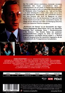 Texte beschreiben eine filmische Geschichte von Frauen und deren Lebenssituationen, ergänzt durch Regie-, Darsteller- und Produktionsdetails.