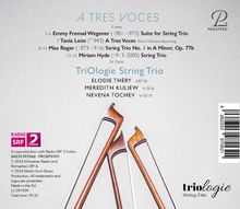 TriOlogie String Trio - A Tres Voces, CD