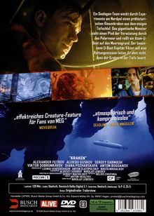 Ein Geologen-Team weckt einen Riesenkraken. U-Boot-Mission in der Arktis. Effekte, Spannung, U-Boot-Bilder, dramatische Szenen.