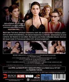 "'Bellucci schafft es, gleichsam verführerisch und stark, aber auch emotional verletzlich zu wirken.' Francesca plant eine Lotterie."