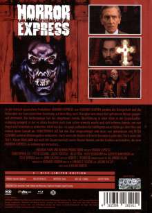 Horror Express (Blu-ray &amp; DVD im Mediabook), 1 Blu-ray Disc und 1 DVD