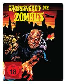 Grossangriff der Zombies (Blu-ray &amp; DVD im Futurepak), 1 Blu-ray Disc, 2 DVDs und 1 CD