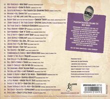 Oben rechts: "Phantom Rockers Volume 04 - Who Baby..."  
Unten: "Brokiensilence" mit Barcode und Nummer.