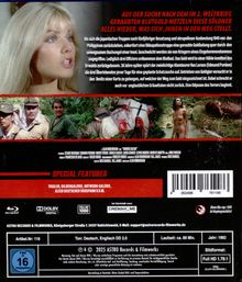 Auf der Suche nach dem im 2. Weltkrieg geraubten Blutgold metzeln Söldner alles nieder. Blu-ray Cover mit Fotos von Szenen.