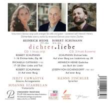 Robert Schumann (1810-1856): Dichterliebe op.48  arrangiert für Cello &amp; Gitarre (Deluxe-Edition im Hardcover), 2 CDs