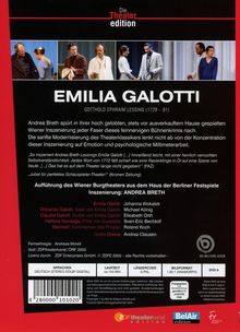 Emilia Galotti (2003), DVD