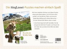 Demenz-Puzzle: Alpen. Das Demenz-Puzzle-Spiel mit 35 Puzzle-Teilen im XXL-Format., Diverse