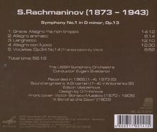 Sergej Rachmaninoff (1873-1943): Symphonie Nr.1, CD