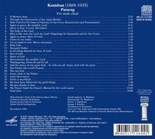 Komitas (1869-1935): Patarag für Männerchor, CD