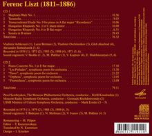 Franz Liszt (1811-1886): Orchesterwerke, 2 CDs