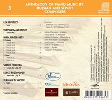 Anthology of Piano Music By Russian And Soviet Composers 3, CD