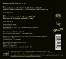 Johann Sebastian Bach (1685-1750): Klavierkonzert BWV 1052, 2 CDs
