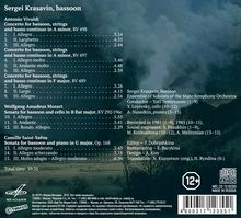 Sergei Krasavin spielt Fagottkonzerte, CD