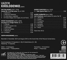 Vadym Kholodenko, Klavier, CD