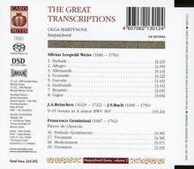 Olga Martynova - The Great Transcriptions, Super Audio CD