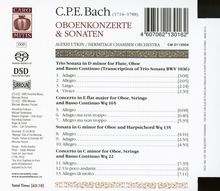 Carl Philipp Emanuel Bach (1714-1788): Oboenkonzerte Wq.22 &amp; 165, Super Audio CD