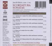 Jacob Klein (1688-1748): Scordatura Sonatas, Super Audio CD