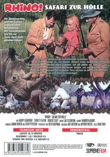 Rhino! - Safari zur Hölle, DVD