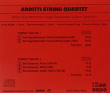 Bent Sörensen (geb. 1958): 3 Streichquartette, 2 CDs