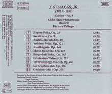 Johann Strauss II (1825-1899): Johann Strauss Edition Vol.4, CD