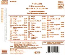 Antonio Vivaldi (1678-1741): Concerti op.3 Nr.1,2,4,7,8,10,11, CD