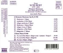 Franz Schubert (1797-1828): Moments Musicaux D.780, CD