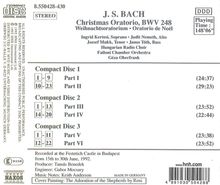 Johann Sebastian Bach (1685-1750): Weihnachtsoratorium BWV 248, 3 CDs
