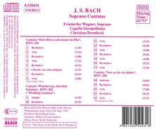 Johann Sebastian Bach (1685-1750): Kantaten BWV 199,202,209, CD