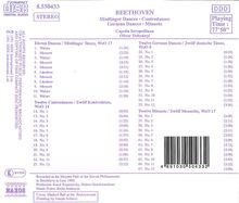 Ludwig van Beethoven (1770-1827): Mödlinger Tänze WoO 17 Nr.1-11, CD