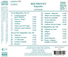 Ludwig van Beethoven (1770-1827): Bagatellen op.33,119,126, CD