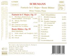 Robert Schumann (1810-1856): Fantasie op.17, CD