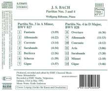 Johann Sebastian Bach (1685-1750): Partiten BWV 827 &amp; 828, CD