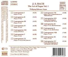 Johann Sebastian Bach (1685-1750): Die Kunst der Fuge BWV 1080 Vol.1, CD