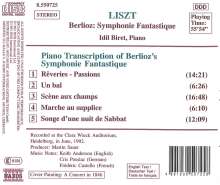 Hector Berlioz (1803-1869): Symphonie fantastique (Klavierfassung von Franz Liszt), CD