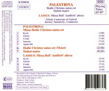 Giovanni Pierluigi da Palestrina (1525-1594): Missa "Hodie Christus natus est", CD