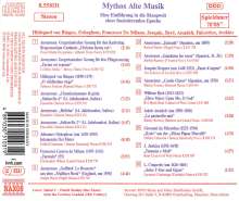Naxos-Sampler "Mythos Alte Musik" I, CD