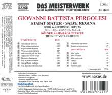Giovanni Battista Pergolesi (1710-1736): Stabat Mater, CD