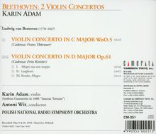 Ludwig van Beethoven (1770-1827): Violinkonzert WoO.5 (Fragment), CD