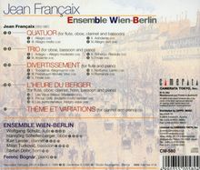 Jean Francaix (1912-1997): Kammermusik, CD