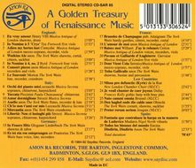 A Golden Treasury of Renaissance Music, CD