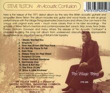 Steve Tilston: An Acoustic Confusion, CD
