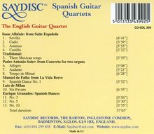 The English Guitar Quartet - Spanisch Guitar Quartets, CD