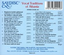 Albanien - Vocal Traditions Of Albania, CD